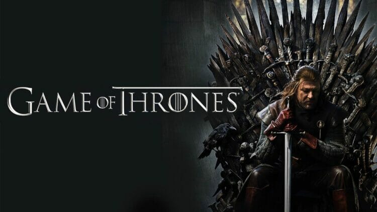 Nedd Stark on Iron Throne